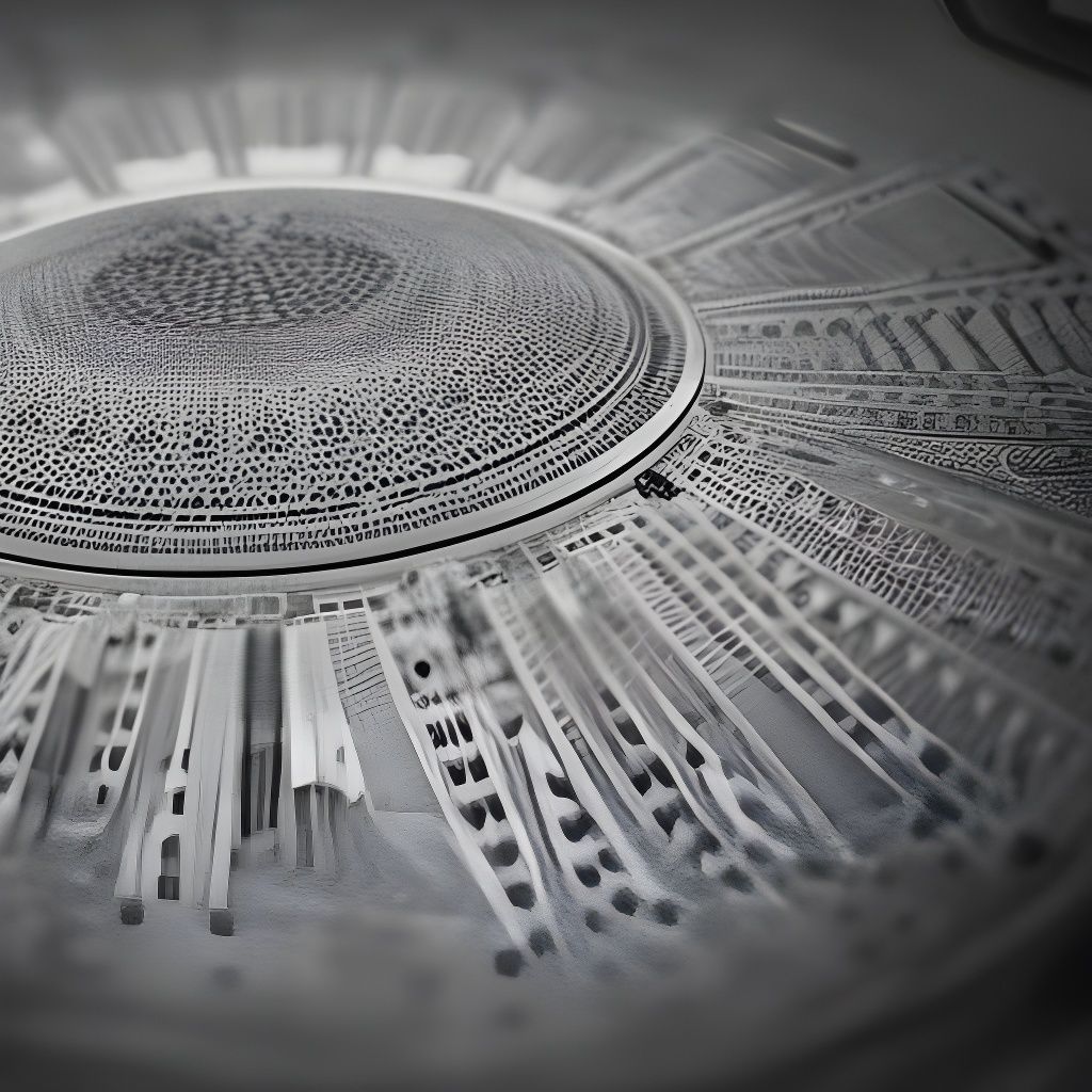 Hyperrealistic UFO with Intricate Detail in Cinematic Shot