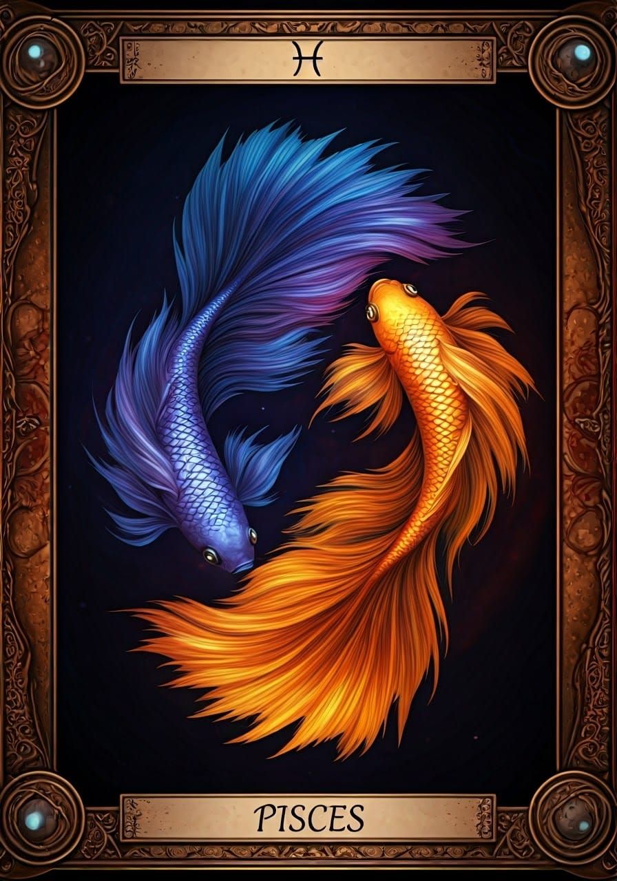 Pisces Tarot Card