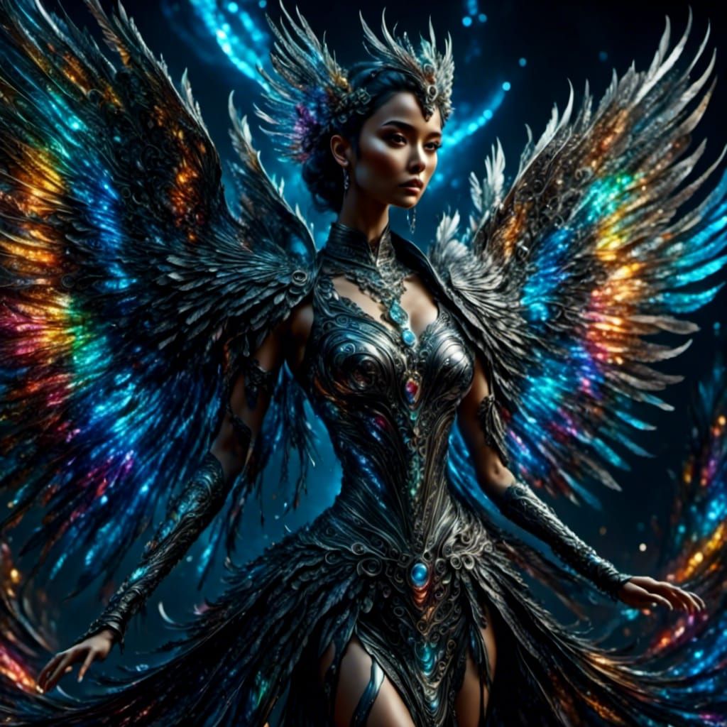 Rainbow Dark Angel "Light from the void" collection re-done.