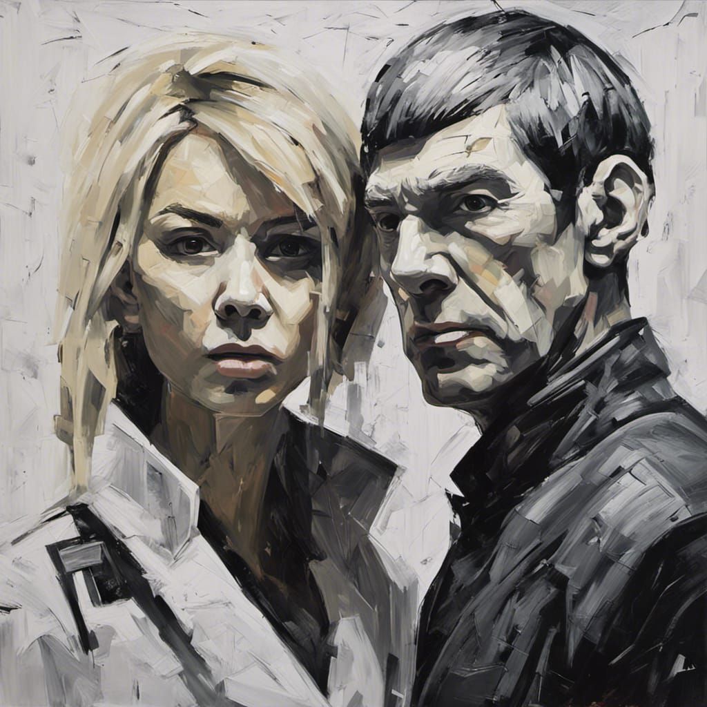 Nurse Chapple and Spock