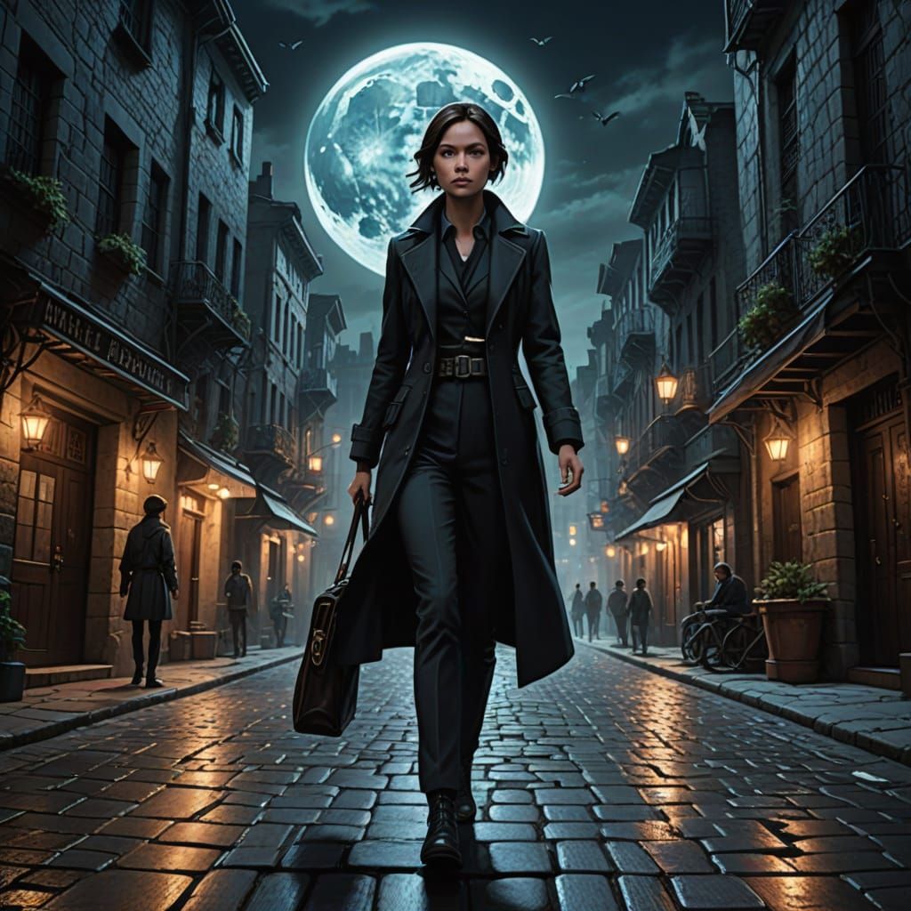 Woman in Black: Espionage in Ancient City