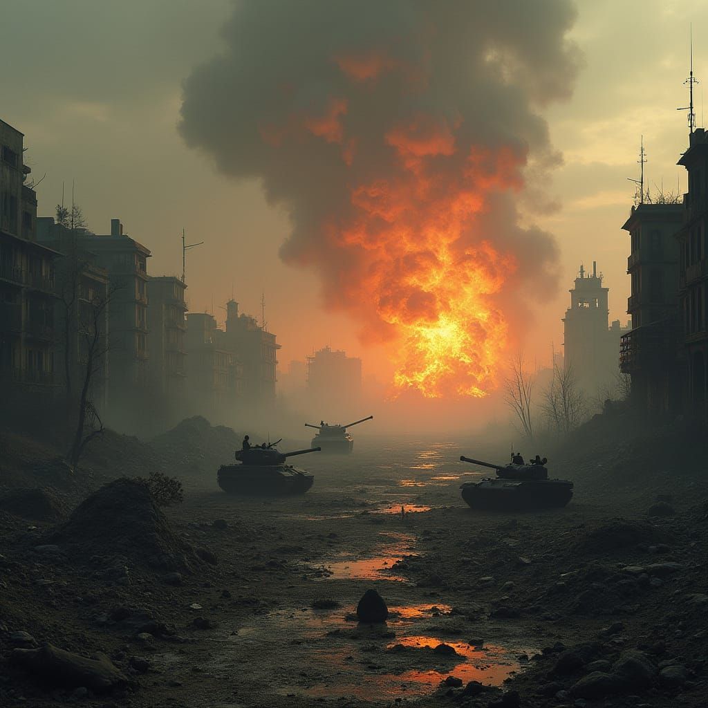 Epic Apocalypse in a World of Ruin and Smoke