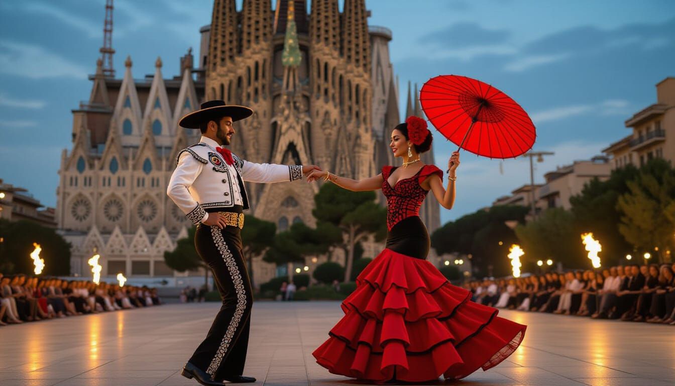 Flamenco Dancers in Barcelona: A Vibrant Spectacle