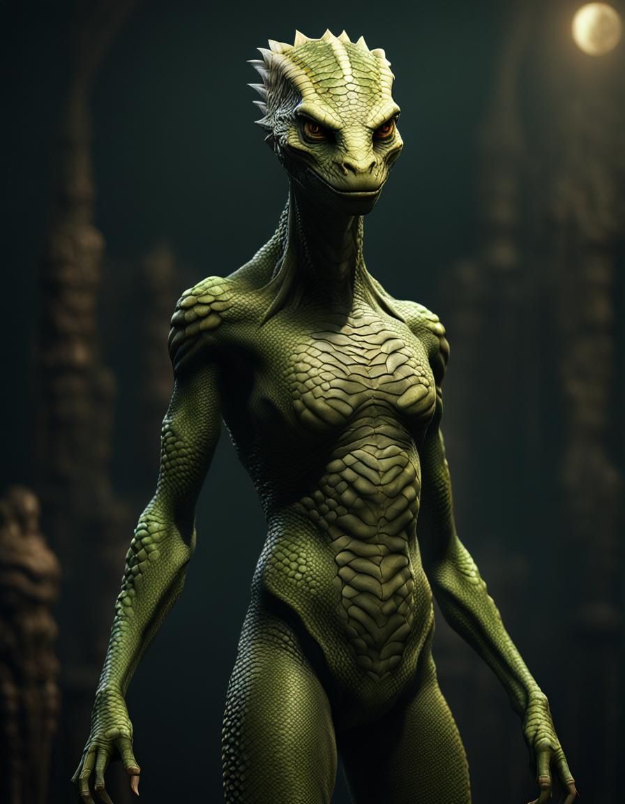 Reptilian female