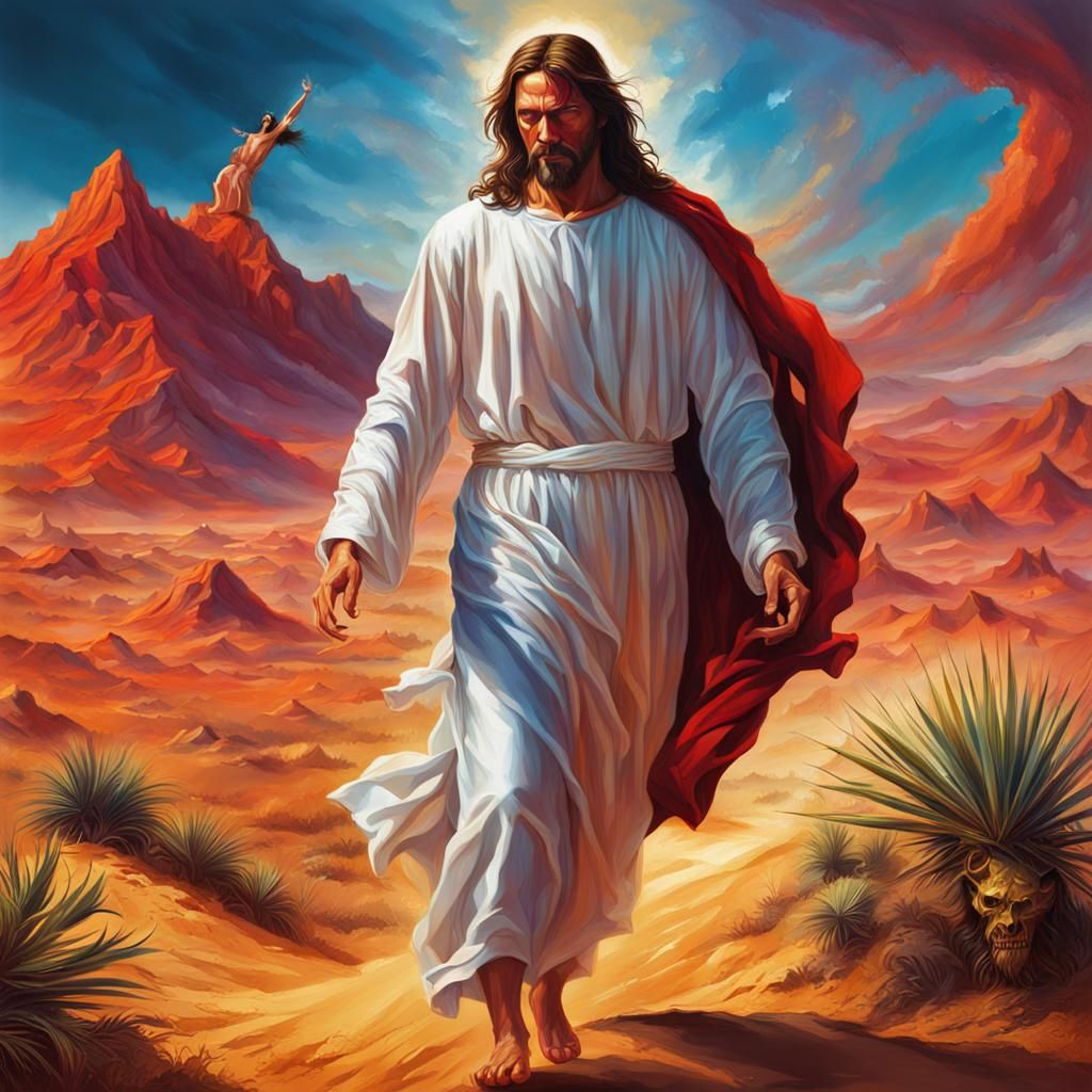 Jesus and the Devil: Desert Temptation