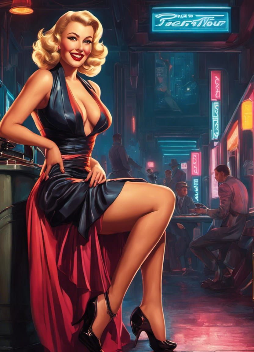 1940s Pin-Up Portrait