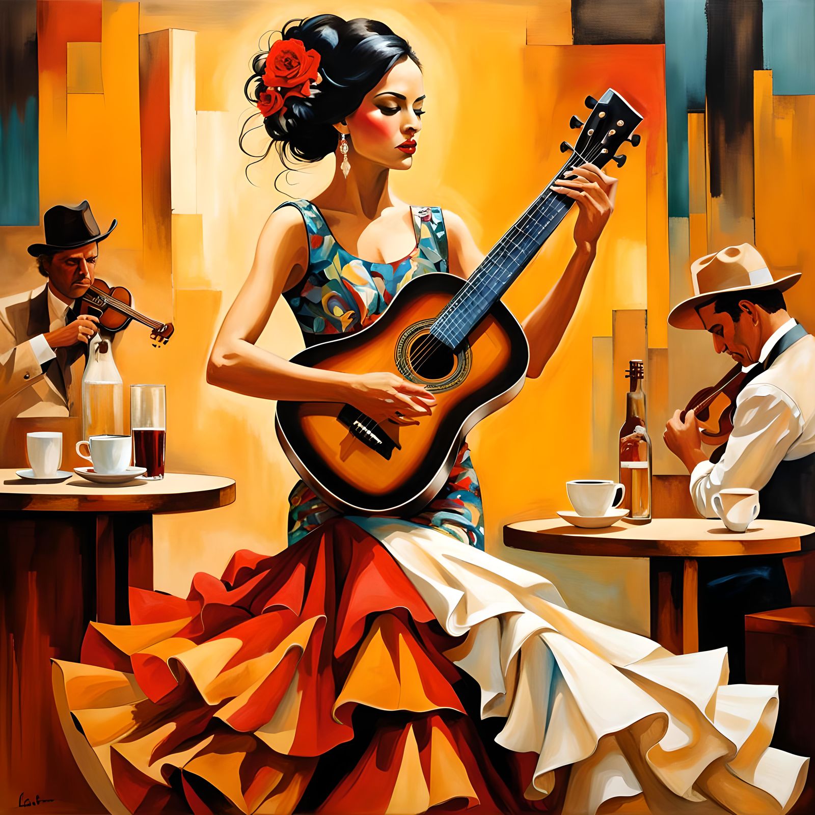 Paul Lovering, Brian Viveros, Karol Bak, Gustav Klimt , Juan Gris