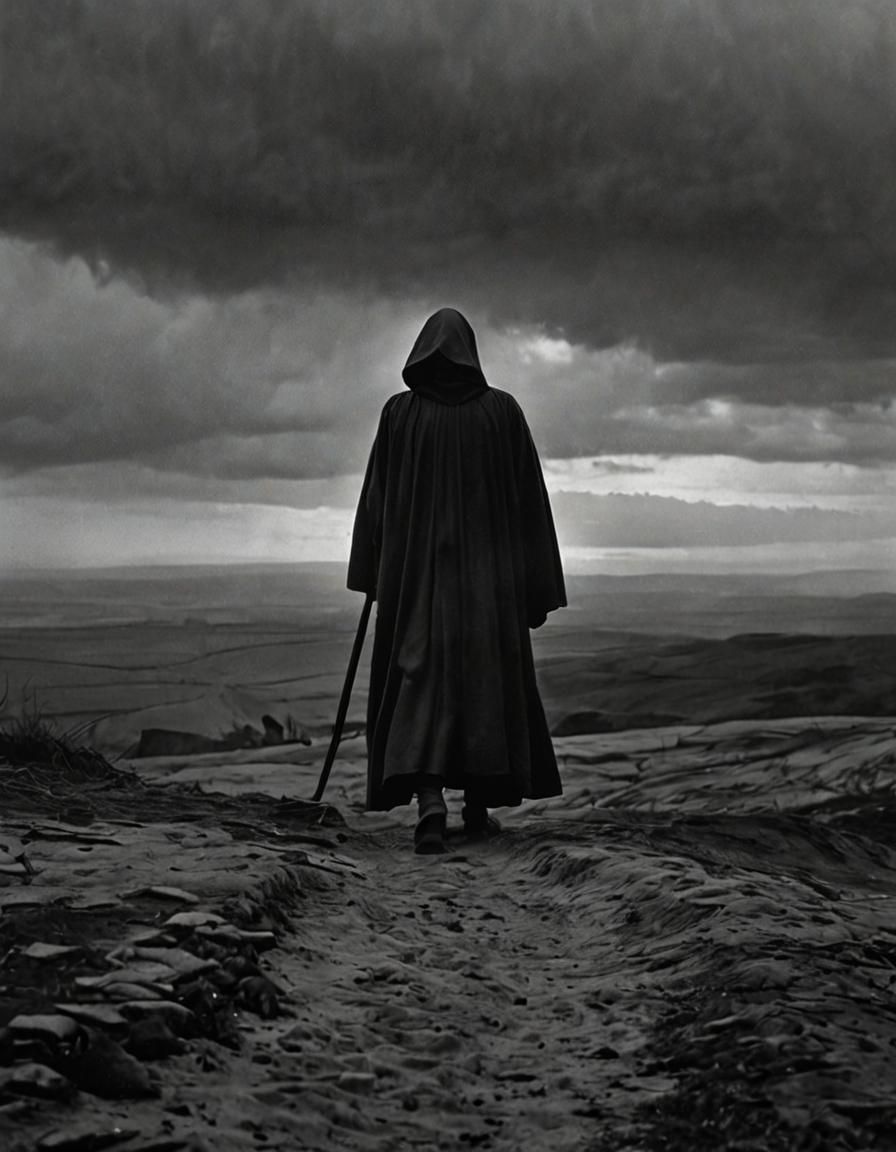 Grim Reaper, from the film The Seventh Seal, director Ingmar...