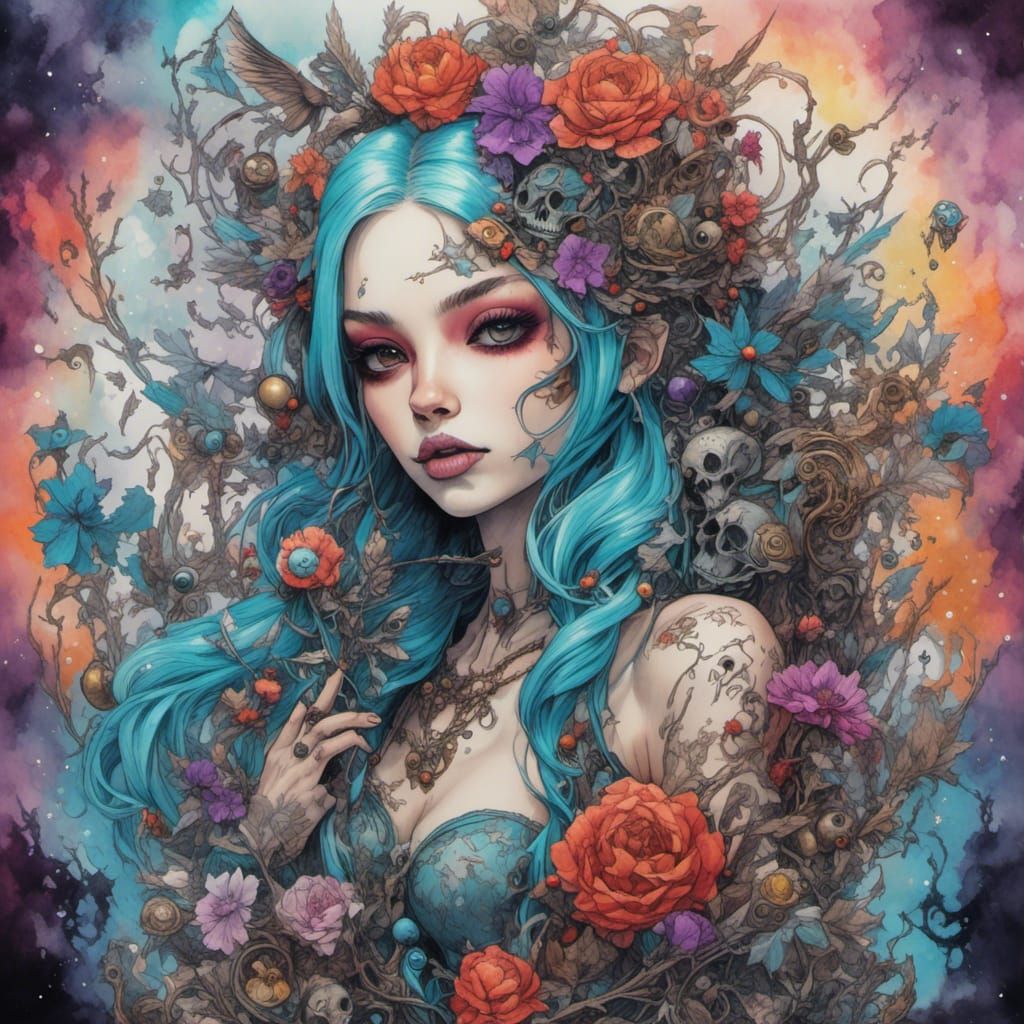 Jinx From Arcane: Insane, Detailed, and Colorful