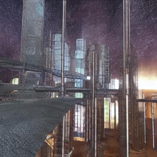 Cinematic 3D Environment in 8K Resolution