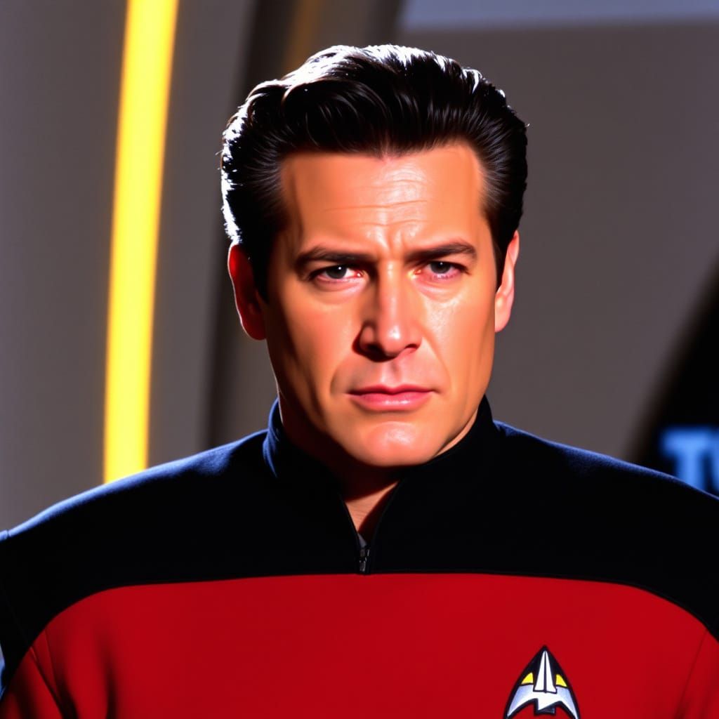 Robert Beltran as Chakotay in Star Trek: Voyager
