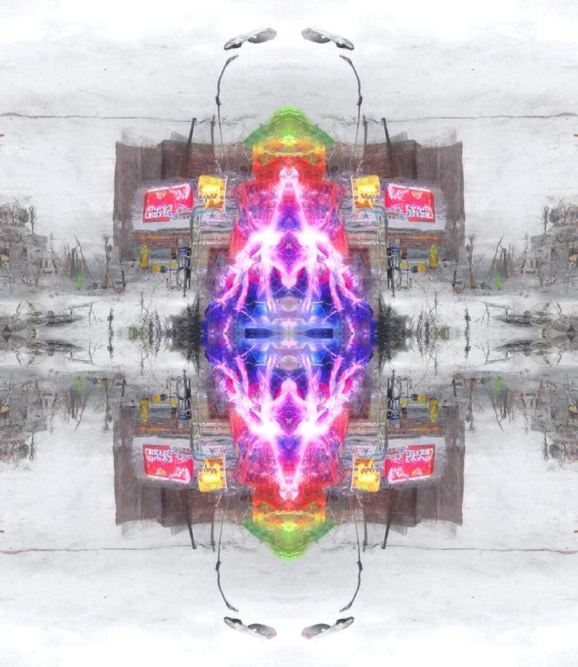 Eldritch Aurora in a Post-Apocalyptic Thunderstorm