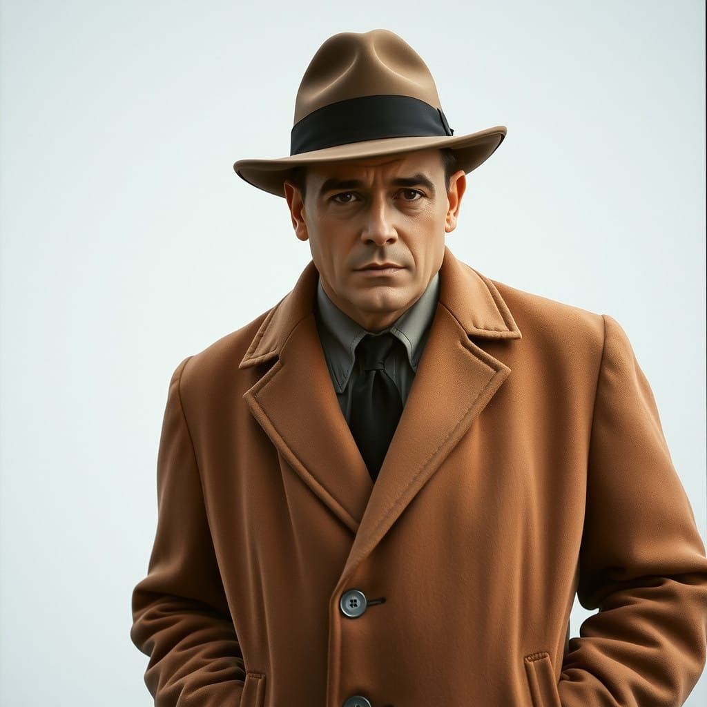Mid Century Man in Formal Attire