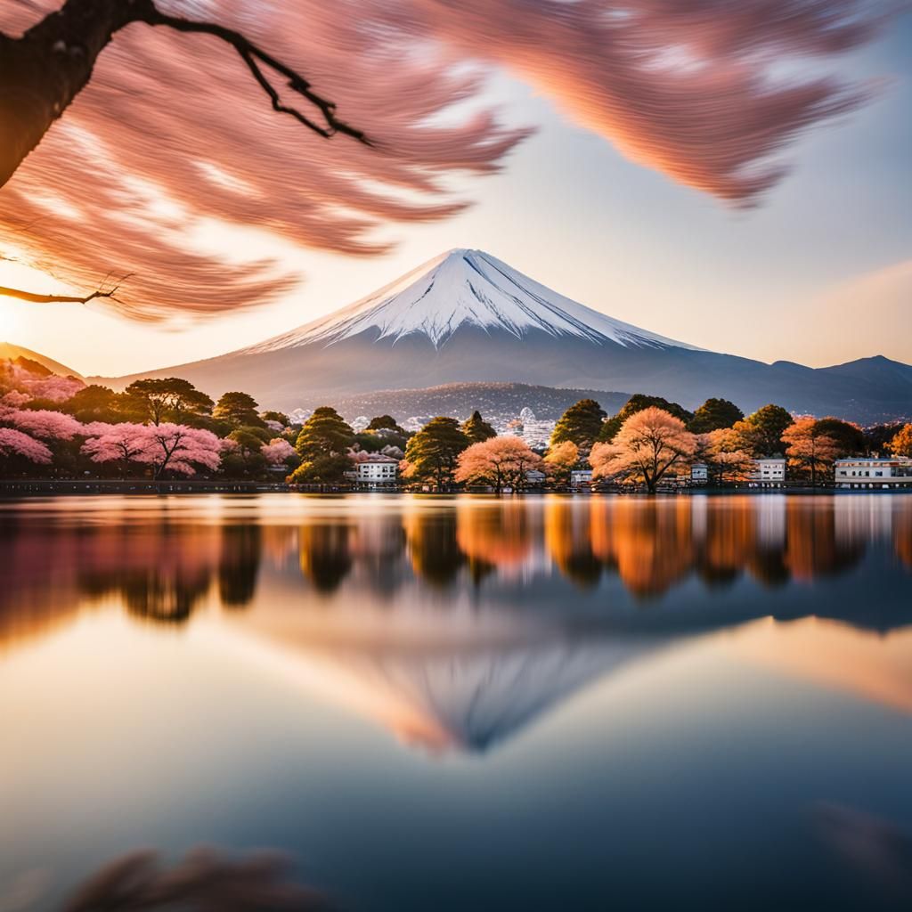 Kawaguchi Lake: Serene Reflections of Mount Fuji