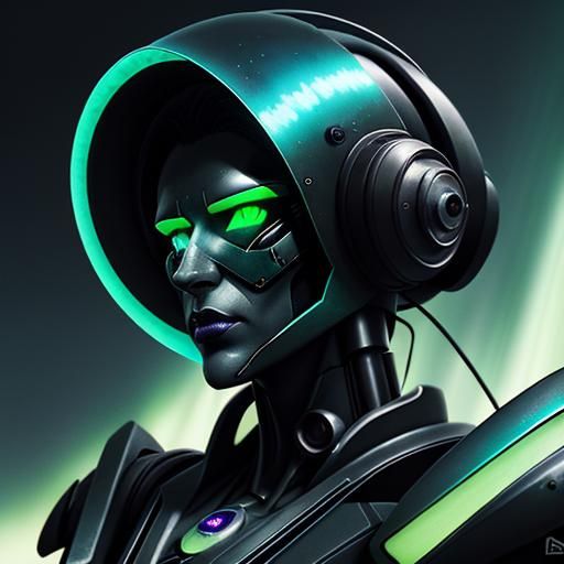 Deformed Robot Emerges from Dystopian Concrete Landscape