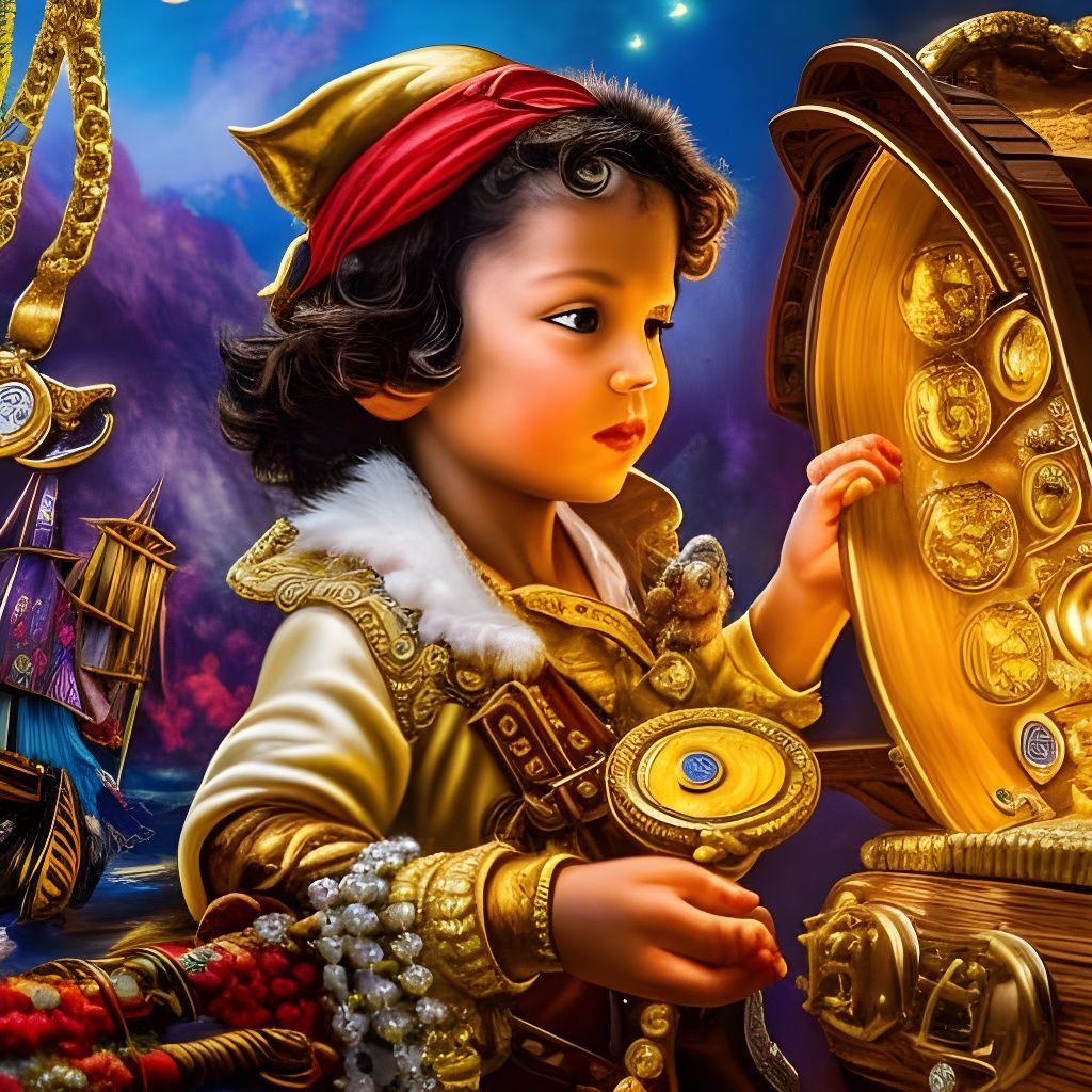 Pirate's Treasure: A Rococo Fairytale Discovery