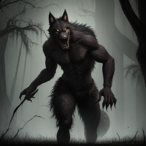 The Rougarou: Cajun Folklore Monster in Louisiana Swamp