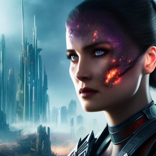 julia, in broken armor