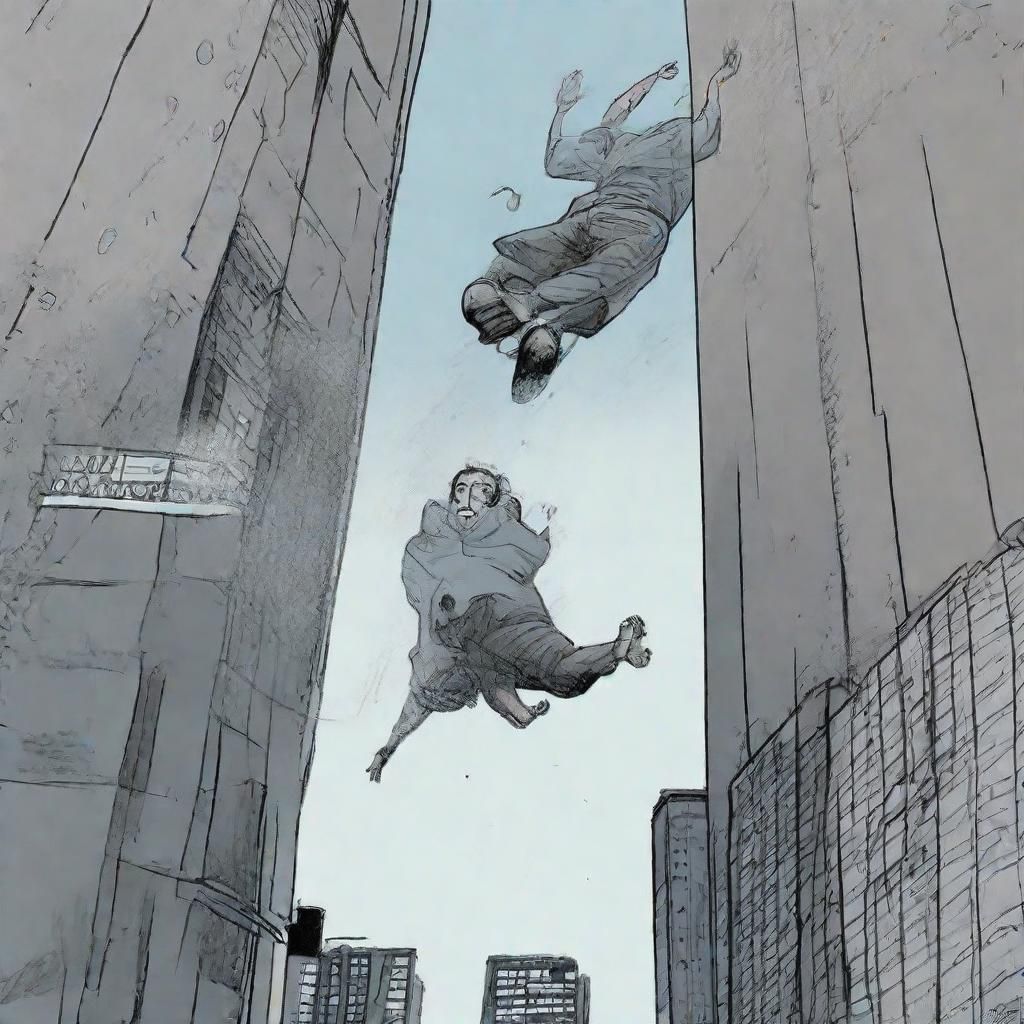 When Black Friday comes,
I'll stand down by the door~
And catch the gray men when they
dive from the fourteenth floor..