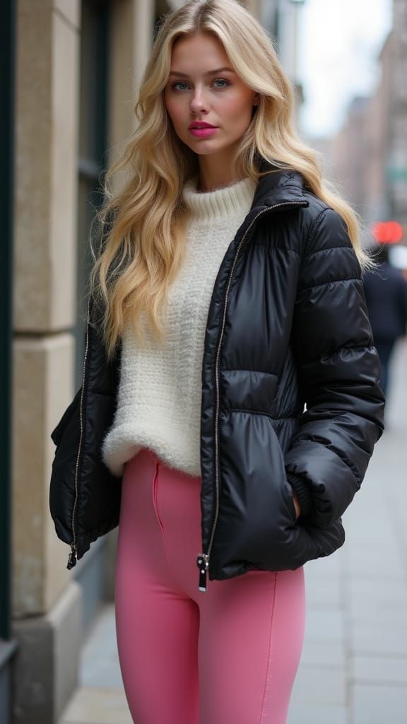 Photorealistic Portrait of a Young Woman in Soft Focus