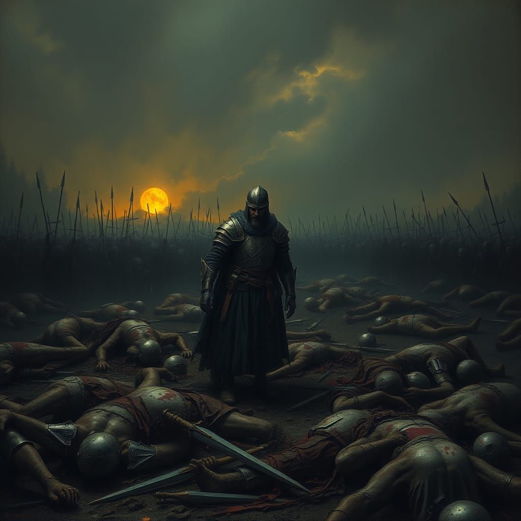 Leave your wounded as they die, and call it God’s will