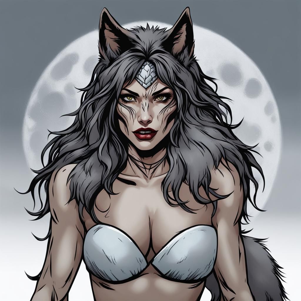 Werewolf Transformation: Woman to She-Wolf