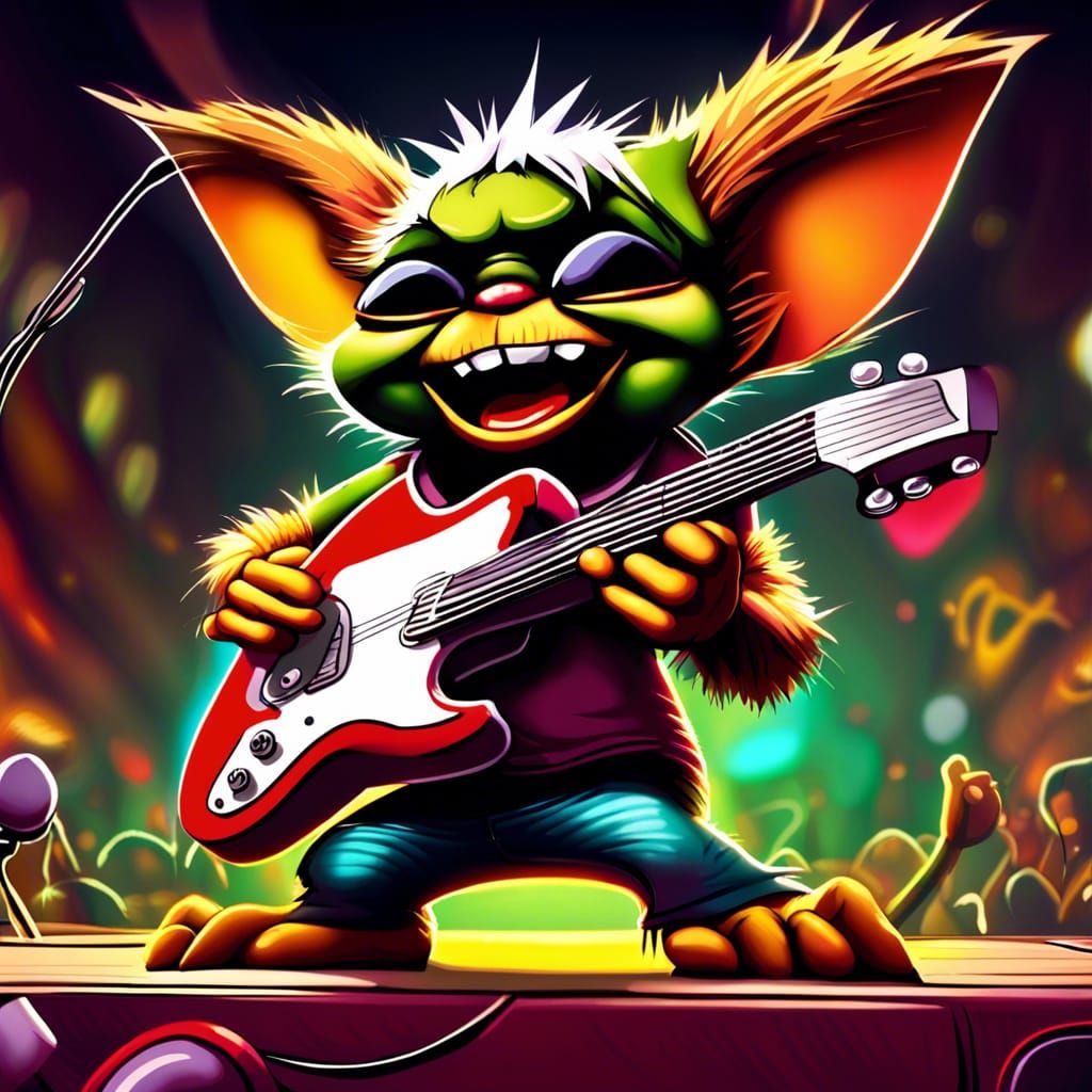 Gizmo the Guitar God.πΈπ€