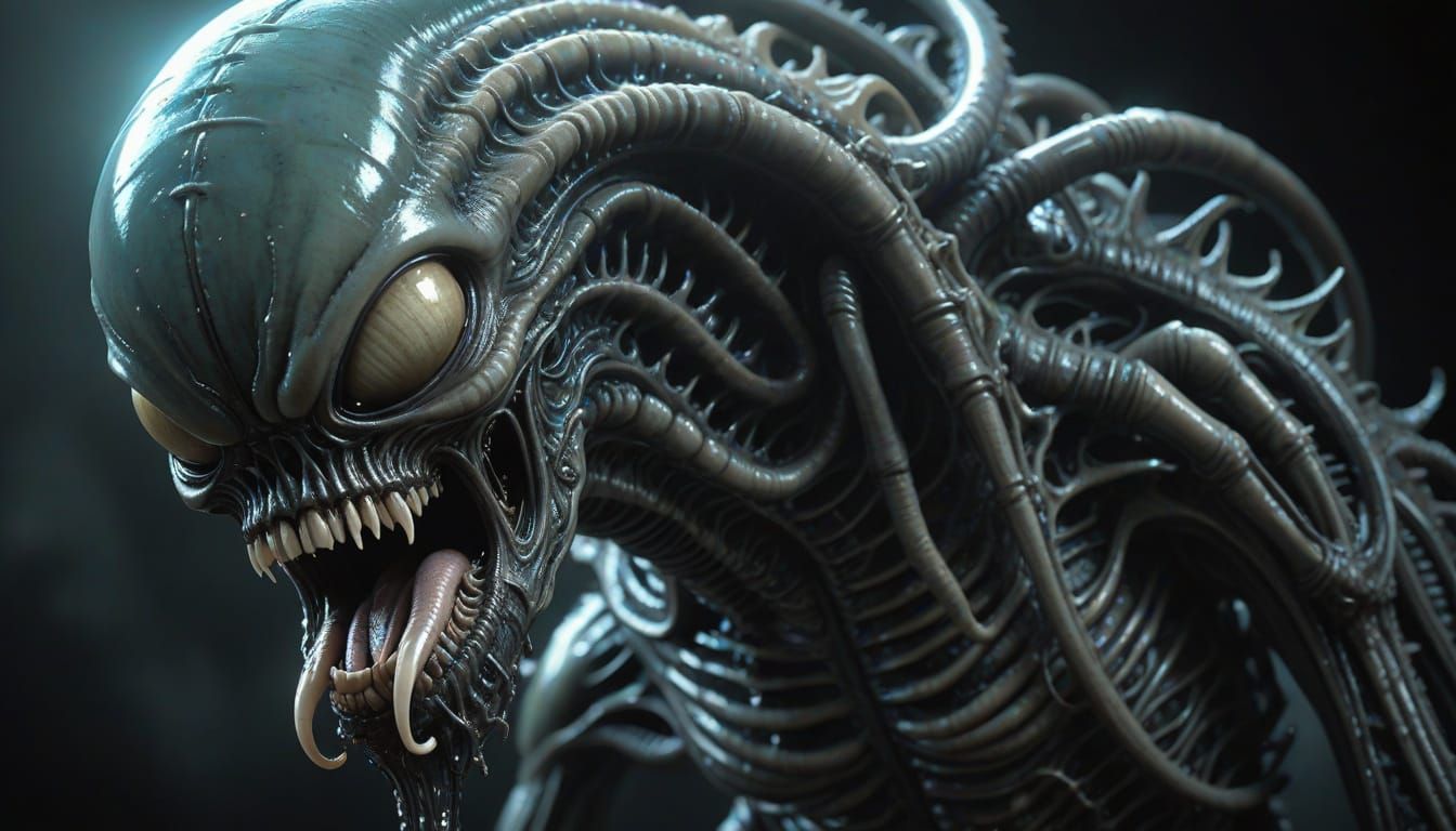 Surreal, Biomechanical Horror in Macro Photography