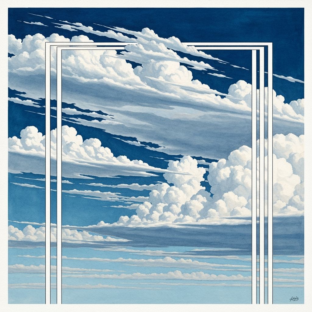 cirrusy na niebie pogoda się zjebie