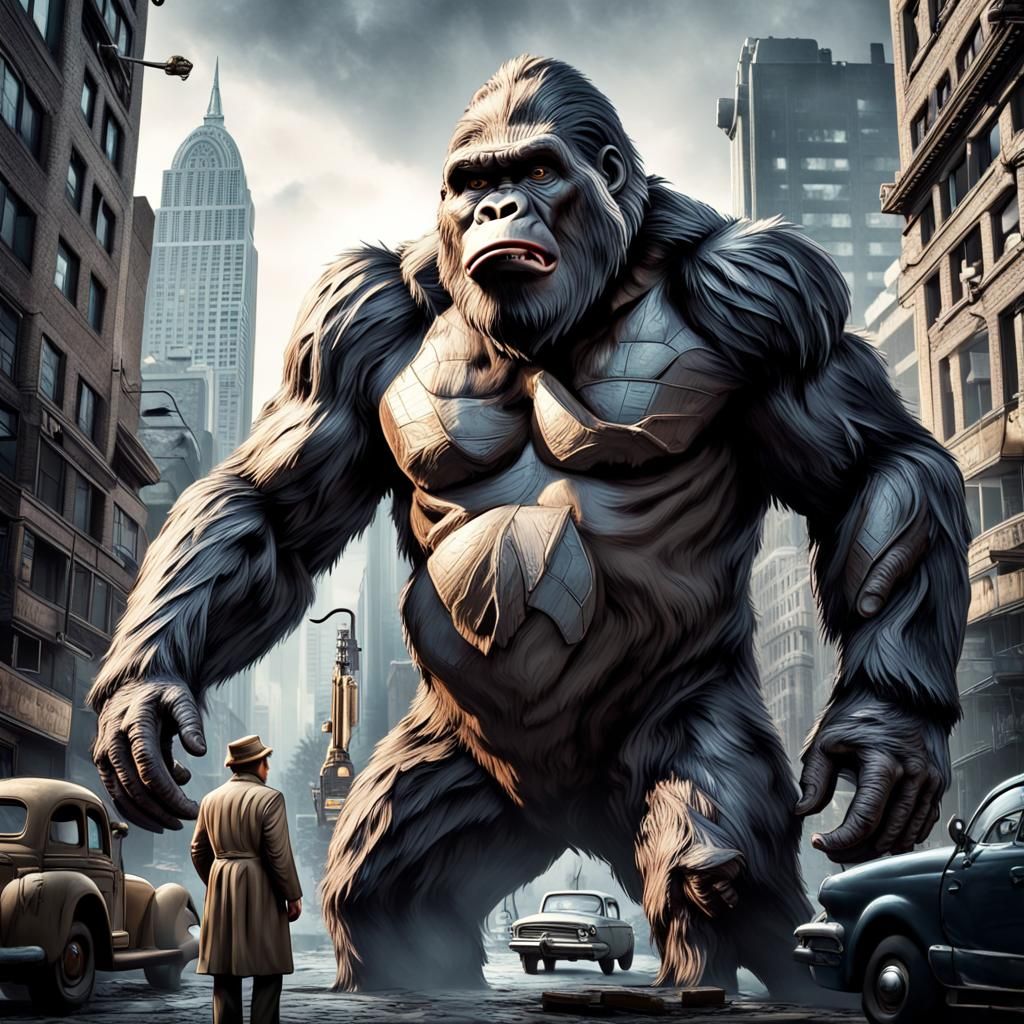 King Kong as a Hyperrealistic Detective