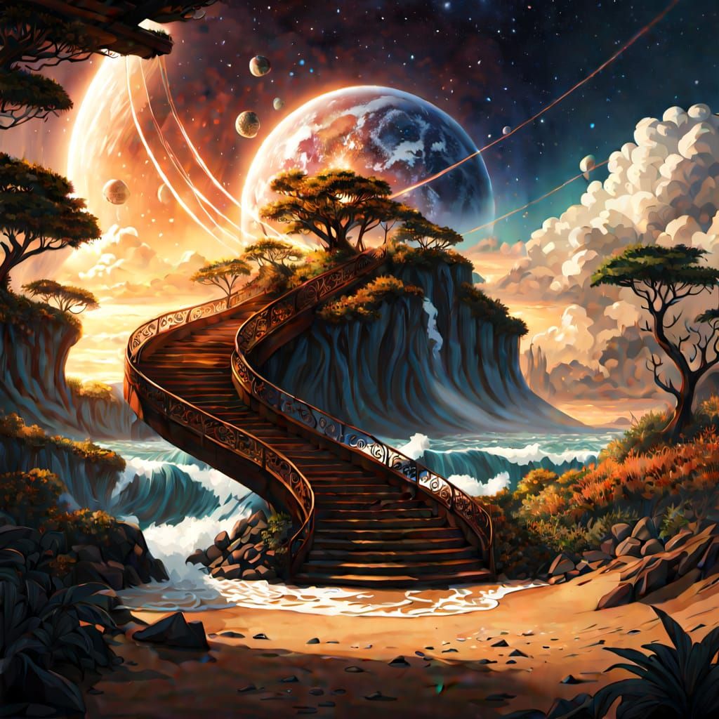 Fantasy Earth Concept Art in Unreal Engine