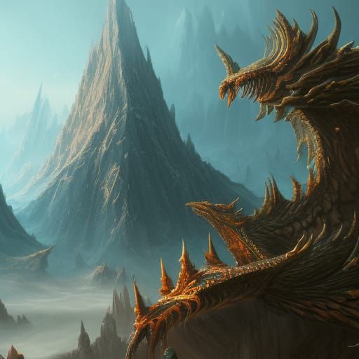 Hooded Figure in Detailed Fantasy Concept Art