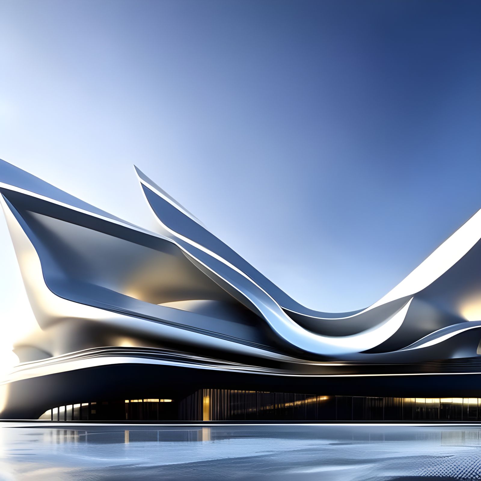 Monumental Architecture: Hyperrealistic Digital Art