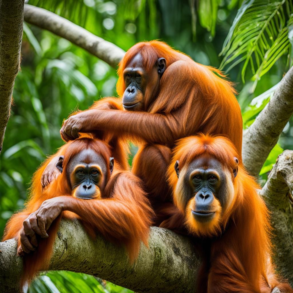 Orange-utans