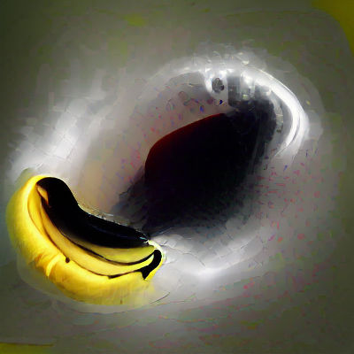 Black Hole Eats Banana: A Cosmic Oddity