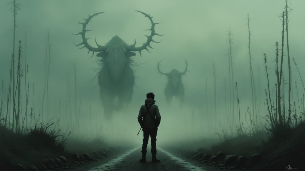 Man Hears Distant Drums in a Past World