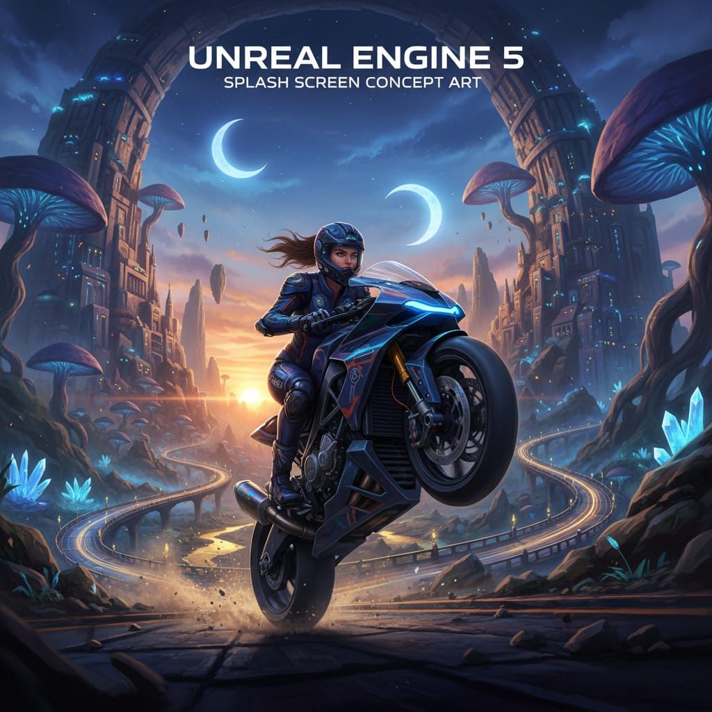 The lady can lift the front tire of her motorcycle making th...