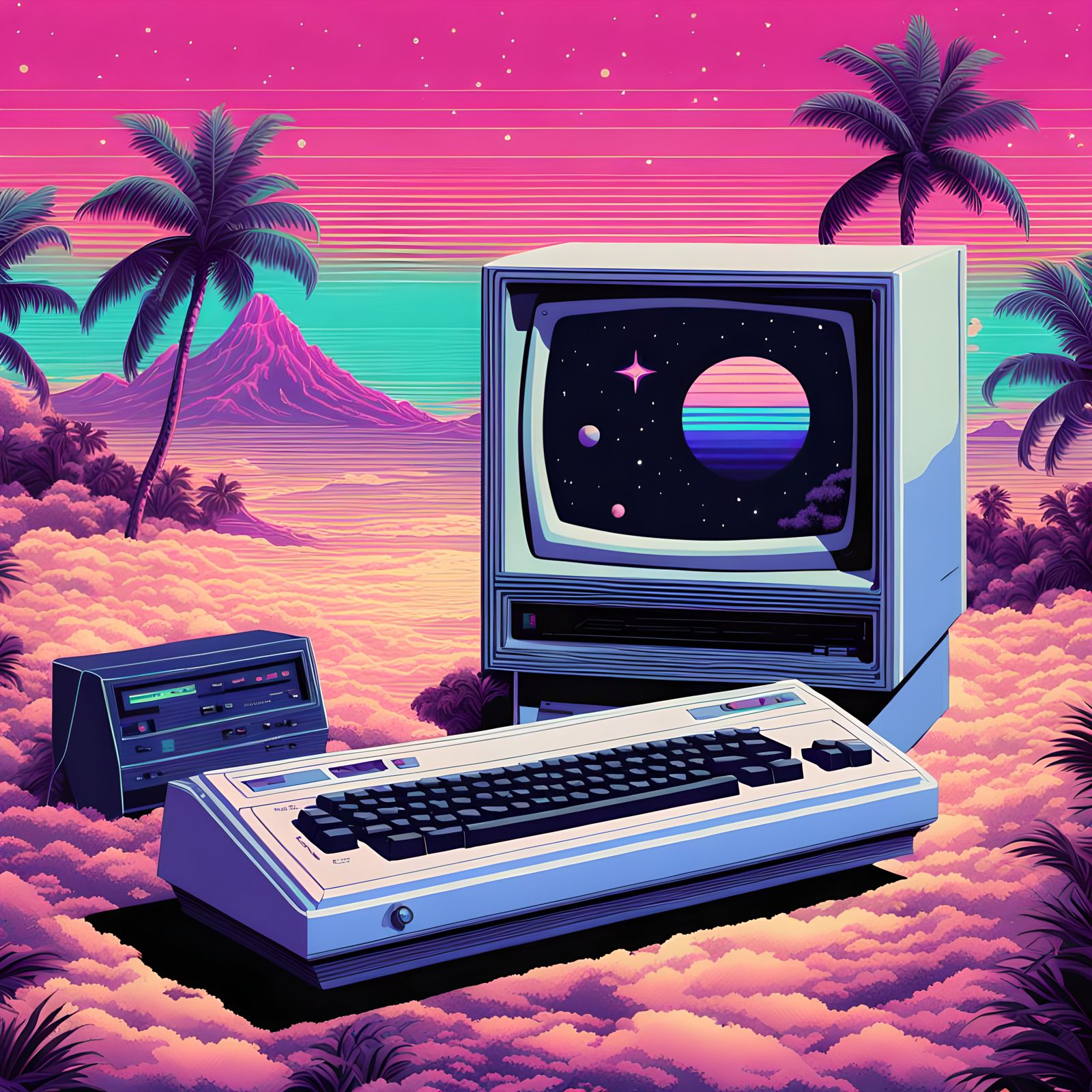 Commodore 64 / Vaporwave