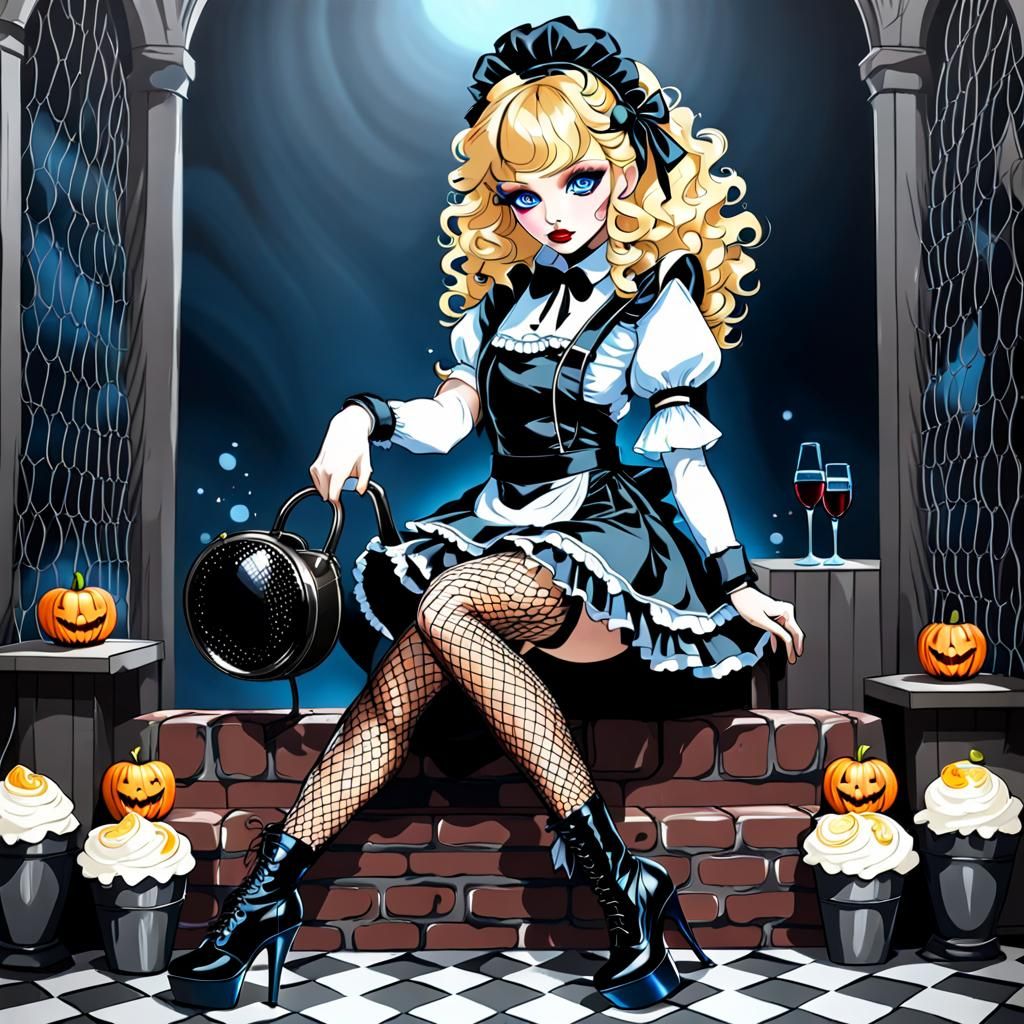 Gothic Gina the Maid