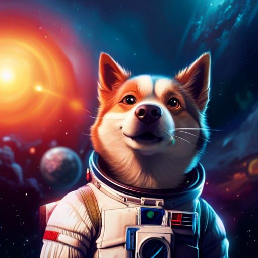 In honour of Laika - Soviet space dog, who entered earth orb...