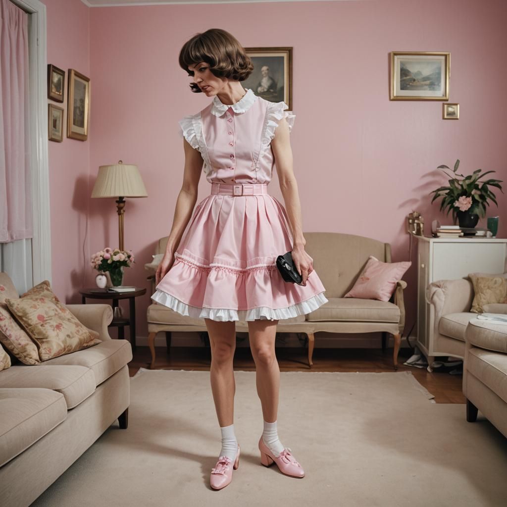 Elegant Tomboy in Cinematic Style