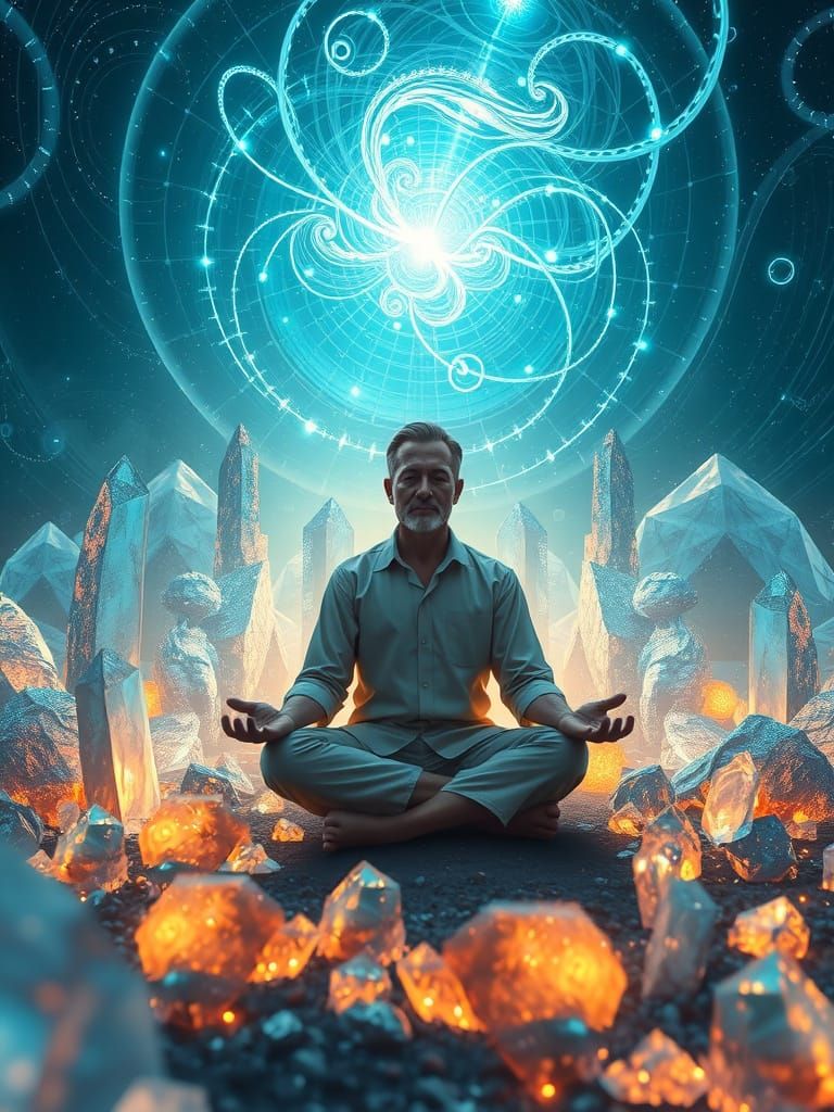 Meditating Geophysicist in Crystalline Field