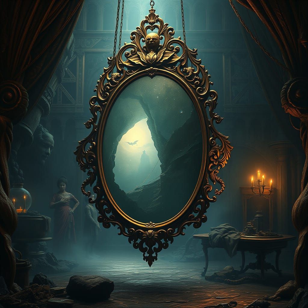 Mystical Mirror in a Forgotten Realm