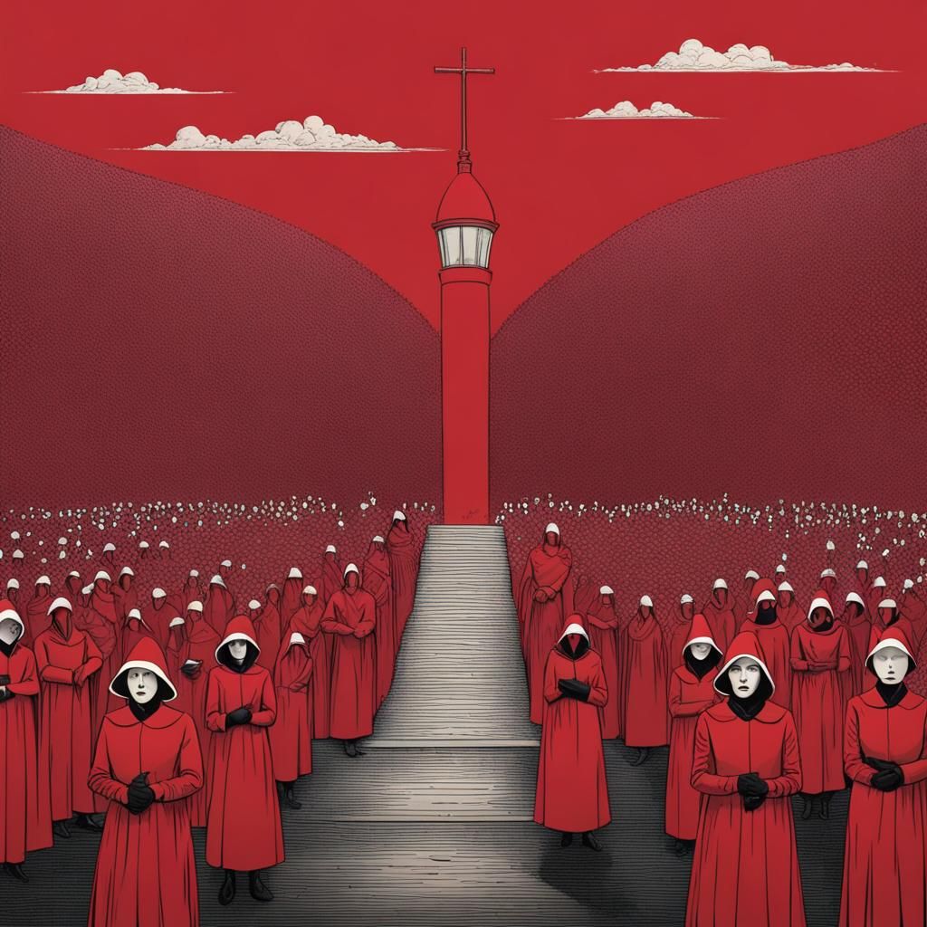 Totalitarian State: A Handmaid's Tale Visual
