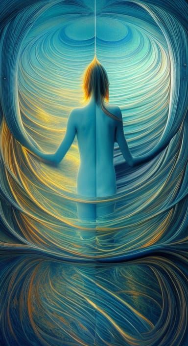 Warped Perspective: Self-Discovery in Digital Art