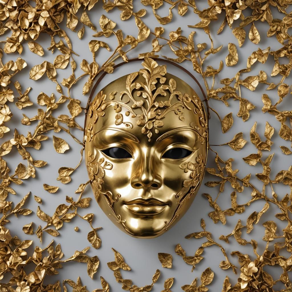 Half Golden Mask Close-Up