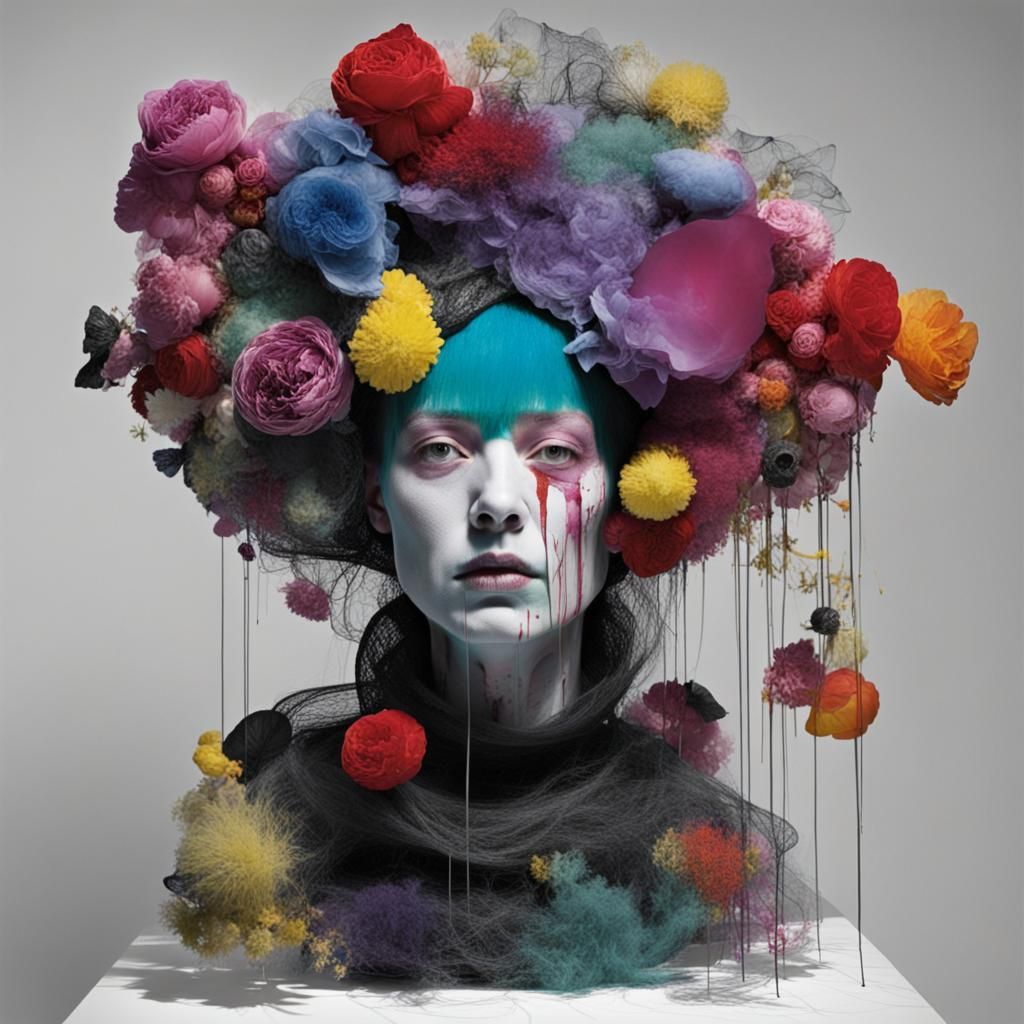 Enraptured Melancholy: A Gothic Romanticism Image