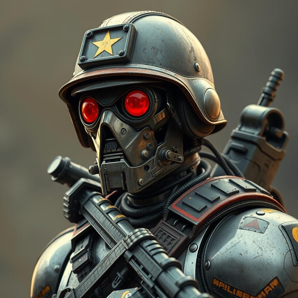 2000AD character. Combat robot with the ABC warriors. Assass...