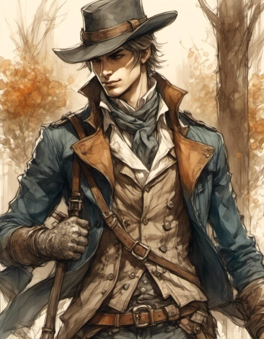 Bloodborne Hunter Character Concept