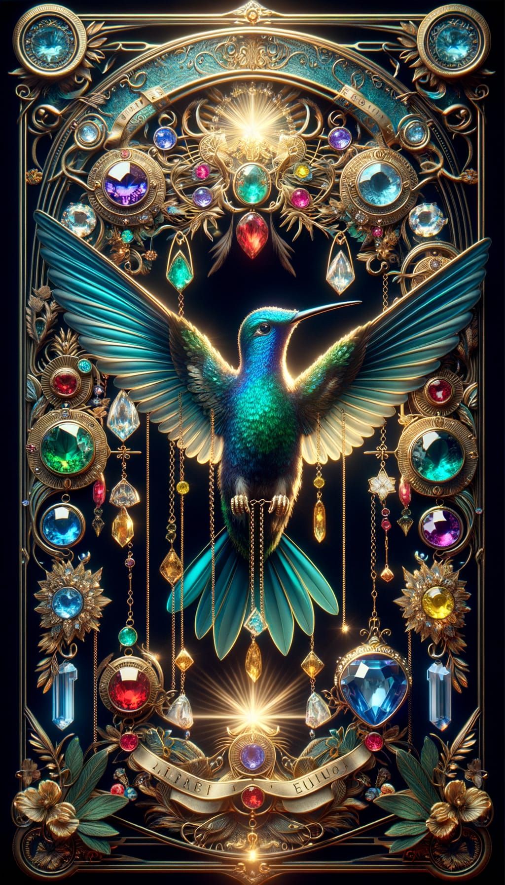 Magic hummingbird